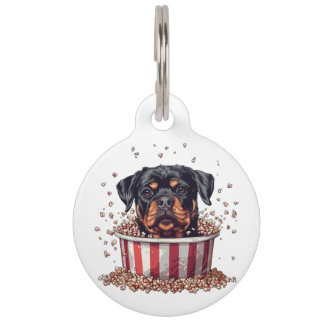 Rottweiler Dog Movie Popcorn Ecket Haustiermarke