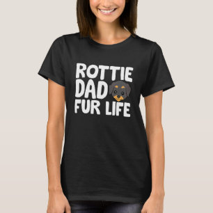 Rottweiler Dog Papa Rottie Vater Fur Leben Rottwei T-Shirt