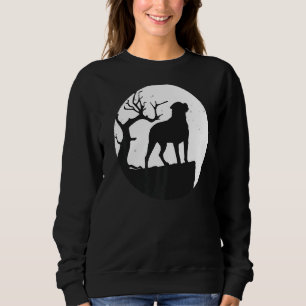 Rottweiler Dog Retro Sweatshirt