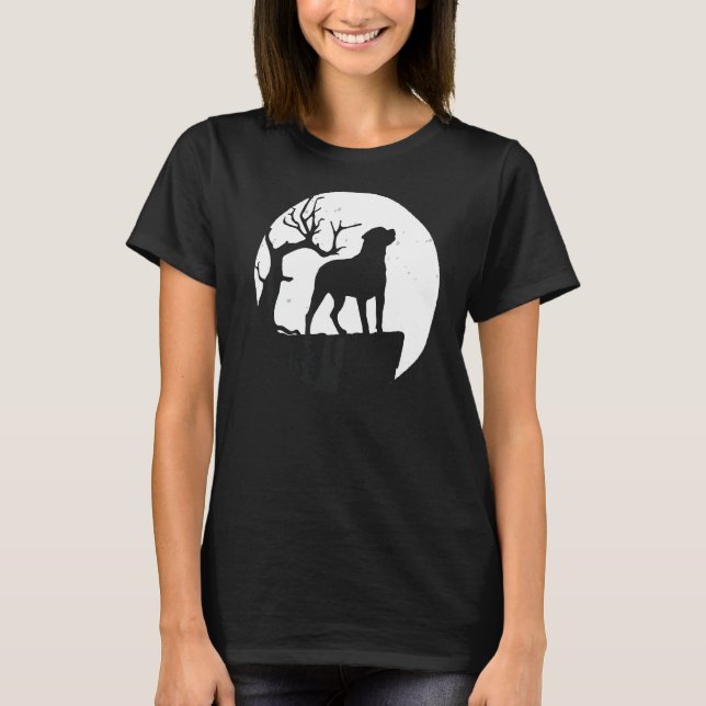 Rottweiler Dog Retro T-Shirt (Vorderseite)
