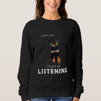 Rottweiler Dog Rottweiler Dog Sweatshirt