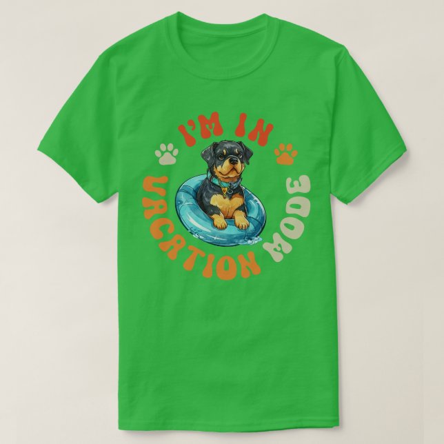 Rottweiler Dog T-Shirt (Design vorne)