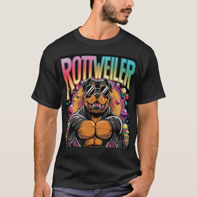Rottweiler Dog T-Shirt (Vorderseite)