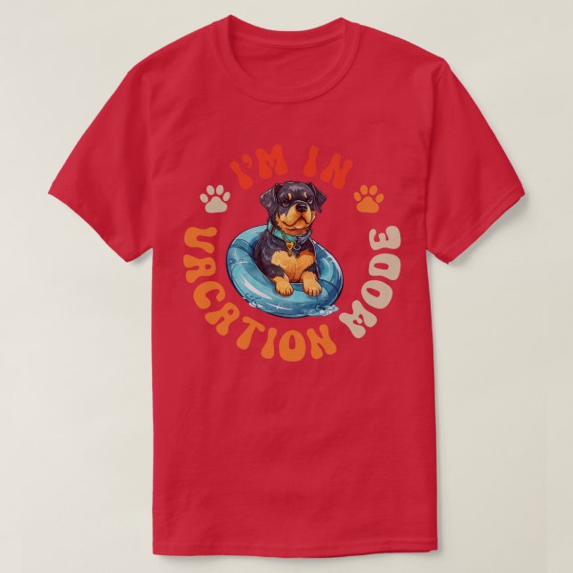 Rottweiler Dog T-Shirt (Design vorne)