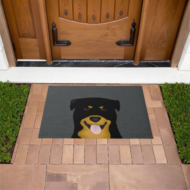 Rottweiler Doormat Fußmatte (Außenbereich)