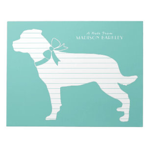 Rottweiler Doppy Puppy Rottie Notizblock