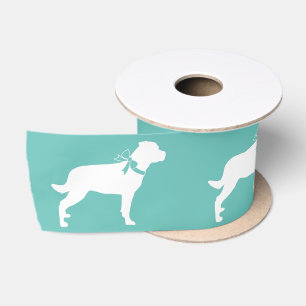 Rottweiler Doppy Puppy Rottie Satinband