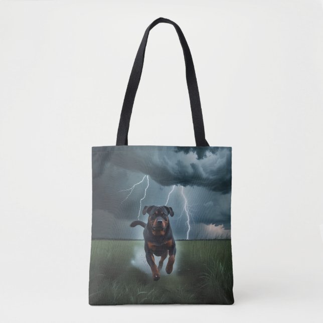 Rottweiler Elegante Tote Bag (Vorderseite)