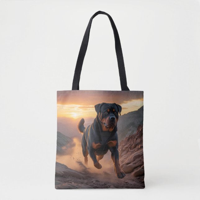 Rottweiler Elegante Tote Bag (Vorderseite)