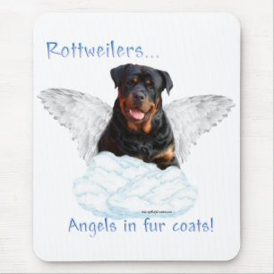 Rottweiler Engel Mousepad