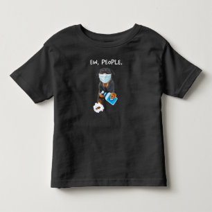 Rottweiler Ew Leute tragen eine Gesichtsmaske lust Kleinkind T-shirt