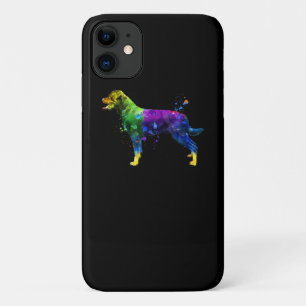 Rottweiler Face Watercolor Painting Rottweiler Case-Mate iPhone Hülle