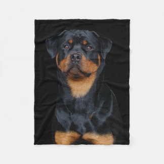 Rottweiler   fleecedecke
