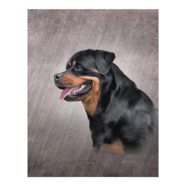 Rottweiler Fotodruck