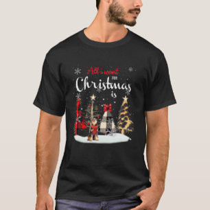 Rottweiler Frohe Weihnachten Alles Rottweiler Woll T-Shirt