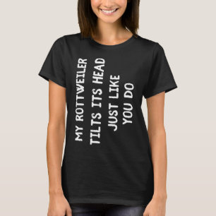 Rottweiler Funny Dog Lover Gabe Niedlichen Frauen T-Shirt