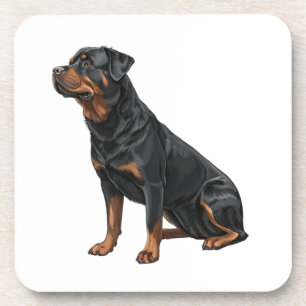 Rottweiler Getränkeuntersetzer