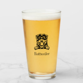 Rottweiler Glass Tumbler