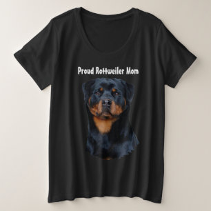 Rottweiler Große Größe T-Shirt
