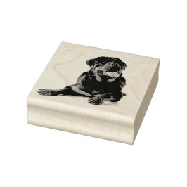 Rottweiler Gummistempel