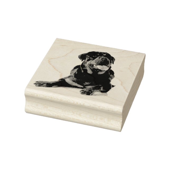 Rottweiler Gummistempel (Stempel)