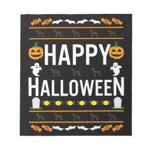 Rottweiler Halloween Lazy Ugly Costume Dog T - Shi Notizblock