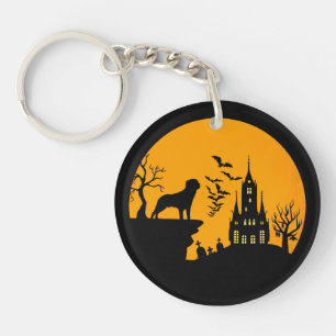 Rottweiler Halloween Schlüsselanhänger