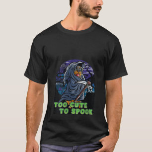 Rottweiler Happy Halloween Kostüm Grim Sensenmann T-Shirt