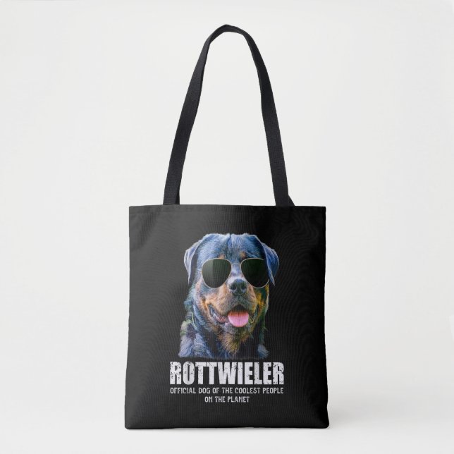 Rottweiler Hund der Coolststen Menschen auf dem Pl (Vorderseite)