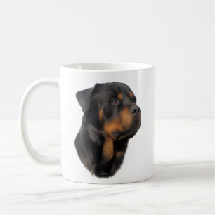 Rottweiler Hund Kaffeetasse