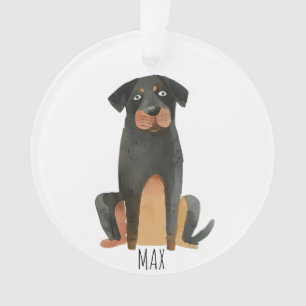 Rottweiler Hund Ornament