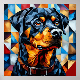 Rottweiler Hund Poster