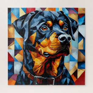 Rottweiler Hund Puzzle