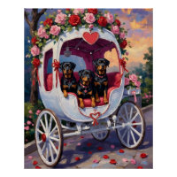 Rottweiler Hund Valentinstag