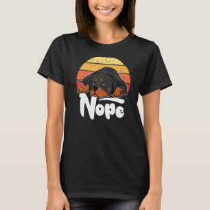 Rottweiler Hund Vintag 41 T-Shirt