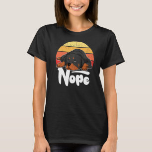 Rottweiler Hund Vintage 41 T-Shirt