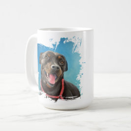 Rottweiler-Hundeliebe-Tasse Kaffeetasse