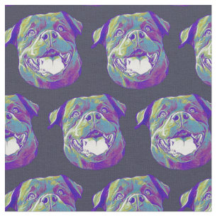 Rottweiler Hundgewohnheits-Gewebe Stoff