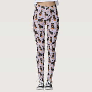 Rottweiler Hundknochen und Leggings