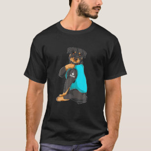 Rottweiler I Liebe Mama Tattoo Apparel Mama Gesche T-Shirt
