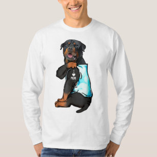 Rottweiler I Liebe Mama Tattoo T-Shirt