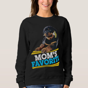 Rottweiler Im Mamas Lieblings-Niedliches Funny-T-S Sweatshirt