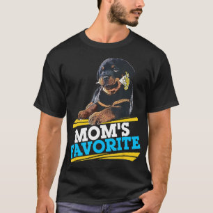 Rottweiler Im Mamas Lieblings-Niedliches Funny-T-S T-Shirt