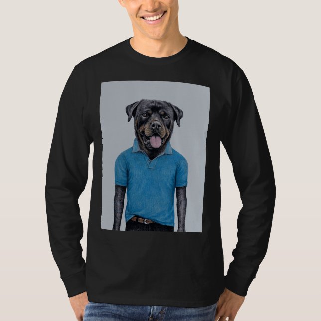 Rottweiler in Polo (Vorderseite)