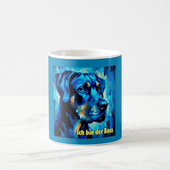 Rottweiler Kaffeetasse (Mittel)