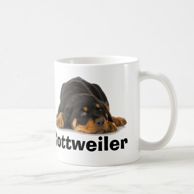 Rottweiler Kaffeetasse (Rechts)
