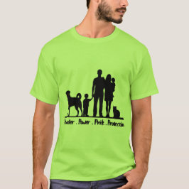 Rottweiler - Kraft - Stolz - Schutz  T-Shirt