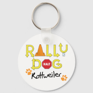 Rottweiler Kundgebungs-Hund Schlüsselanhänger
