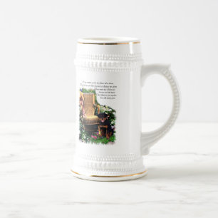 Rottweiler Kunstgeschenke Bierglas