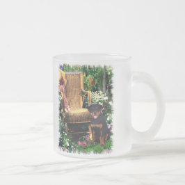 Rottweiler Kunstgeschenke Mattglastasse